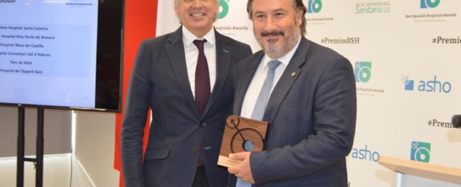 El Hospital Mesa del Castillo recibe el premio nacional BHS a la mejor gestión clínica global