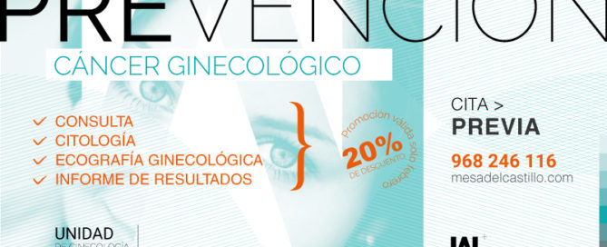 Descuentos para la prevención del cáncer ginecológico