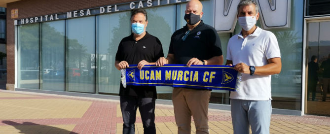 Análisis de sangre y pruebas COVID-19 para el UCAM Murcia C.F.