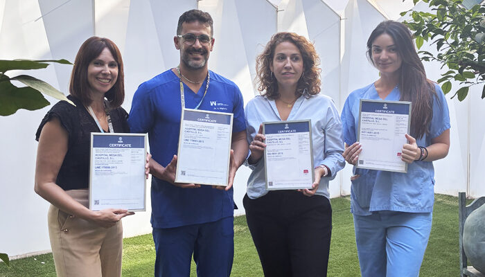 Hospital Mesa del Castillo renueva su compromiso con la calidad, el medio ambiente y la seguridad del paciente